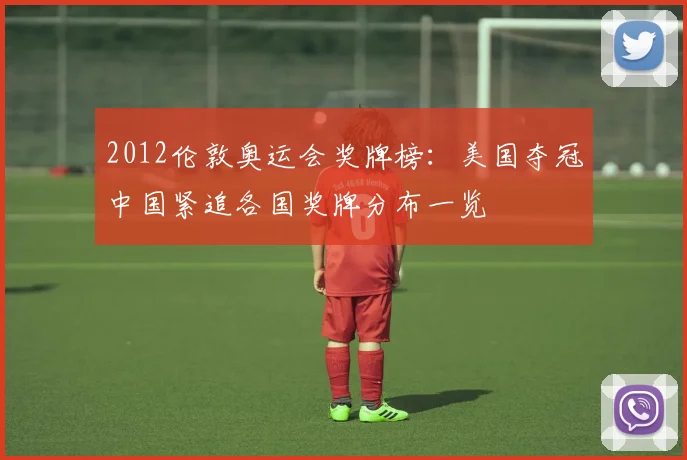 2012伦敦奥运会奖牌榜：美国夺冠中国紧追各国奖牌分布一览